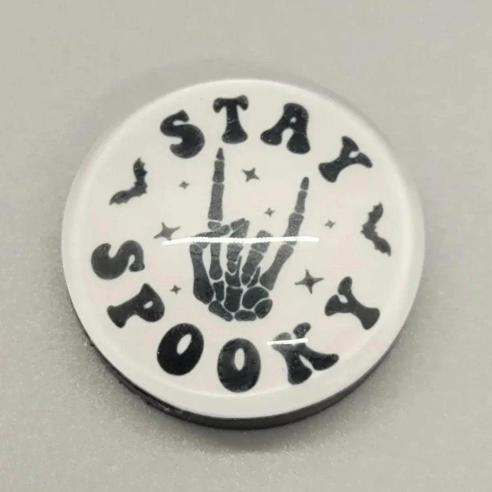Stay Spooky Skeleton Hand Magnet, Heavy Duty Magnetic Gift, Halloween Decor